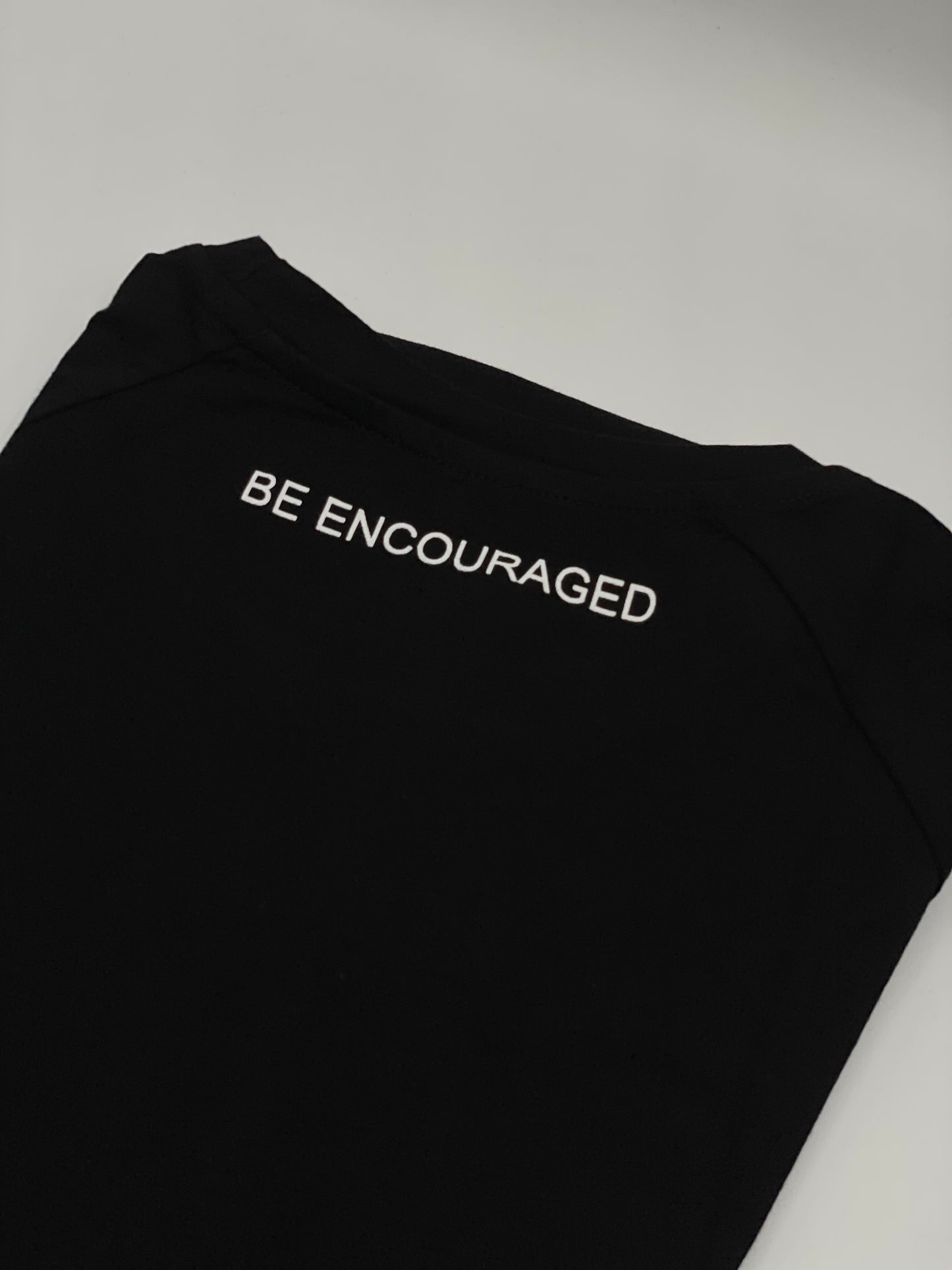 Be Encouraged Signature T-Shirt-Black